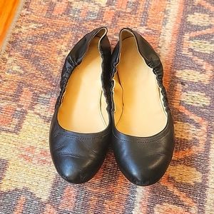 Jcrew ballet flats black